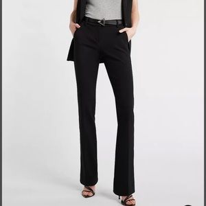 Express Columnist Barely Boot Mid Rise Slacks 8R